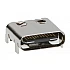 USB 3.1 Type-C 16-Pin Onboard Horizontal SMT Female Connector