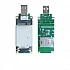 USB to MINIPCIE 4G module adapter board with SIM/UIM card holder (4 Pin+USB Direct Plug)