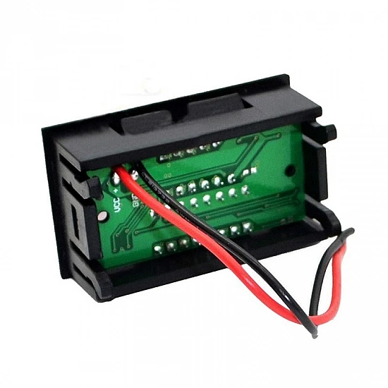 Waterproof 12V-60V Universal Battery Capacity & Voltmeter - Blue Display