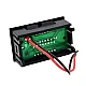 Waterproof 12V-60V Universal Battery Capacity & Voltmeter - Red Display