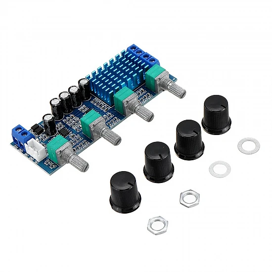 XH-M577 TPA3116D2 Digital Power Amplifier Board - 80W+80W Stereo with Tone Control