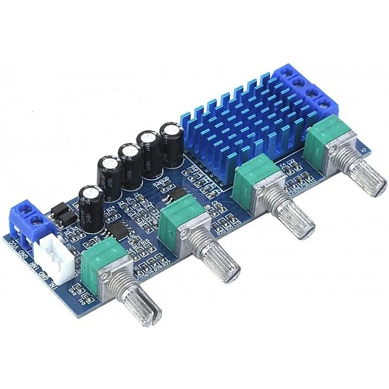 XH-M577 TPA3116D2 Digital Power Amplifier Board - 80W+80W Stereo with Tone Control