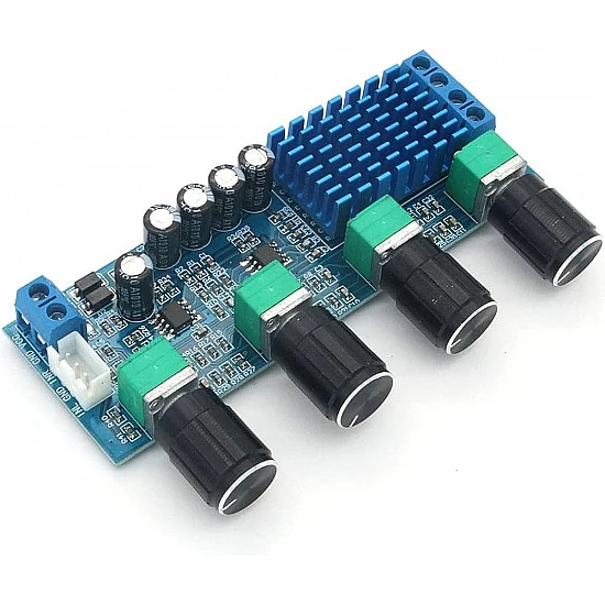 XH-M577 TPA3116D2 Digital Power Amplifier Board - 80W+80W Stereo with Tone Control