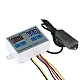 XK-W1099 Dual Digital Temperature and Humidity Controller 24V DC