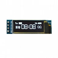 0.91 Inch 128×32 OLED Display Module with I2C/IIC Serial Interface - Blue