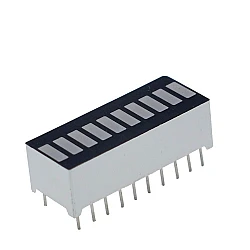 10 Segment LED Bar Graph Display - Red