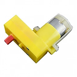 100RPM DC 3-6V  L-Shape BO Gear Motor One side Shaft For Arduino Smart Car