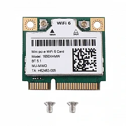 1650XHMW AX200 Dual Band WiFi 6 Mini PCI-E Card with Bluetooth 5.1