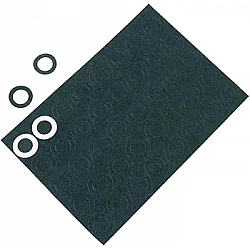 1S 18650 Battery Hollow Insulating Gasket - 100pcs