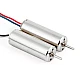2 Pairs 0615 Coreless Brushed Motor