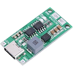 2S-1A |18650 Polymer Lithium Ion Charger Type C to 2S 8.4V 1A Booster Module  