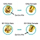 IPEX (UFL) to RP-SMA Female Connector Adapter Cable for Antenna