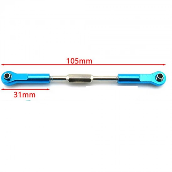 105mm Aluminum Alloy Pull Rod Linkage 3mm Hole