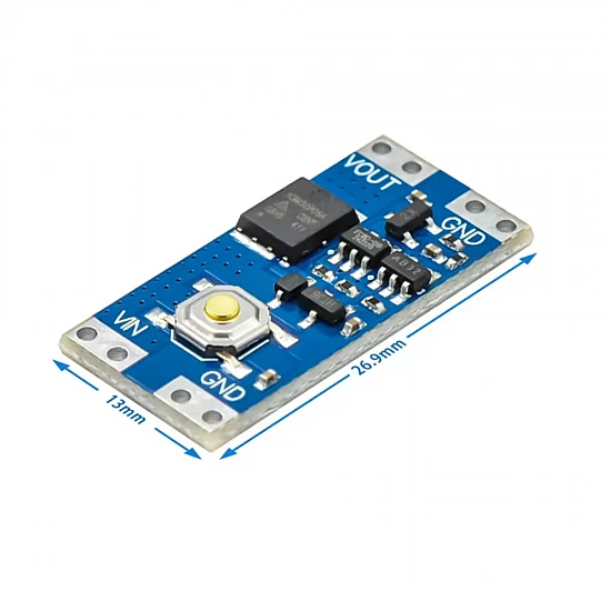 10A Single Button Latching Electronic Switch Module