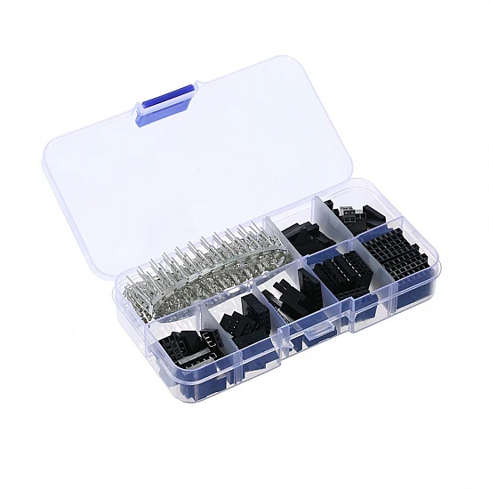 310pcs 2.54mm Male Female Dupont Wire Jumper Connector Kit