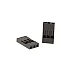 3-Pin 2.54mm Pitch Black Dupont Female Connector Housing Shell