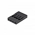 4-Pin 2.54mm Pitch Black Dupont Female Connector Housing Shell