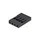 4-Pin 2.54mm Pitch Black Dupont Female Connector Housing Shell