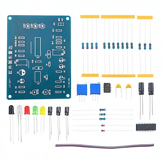 Infrared Reverse Radar Obstacle Avoidance DIY Soldering Kit