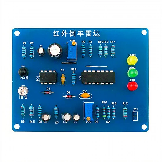 Infrared Reverse Radar Obstacle Avoidance DIY Soldering Kit