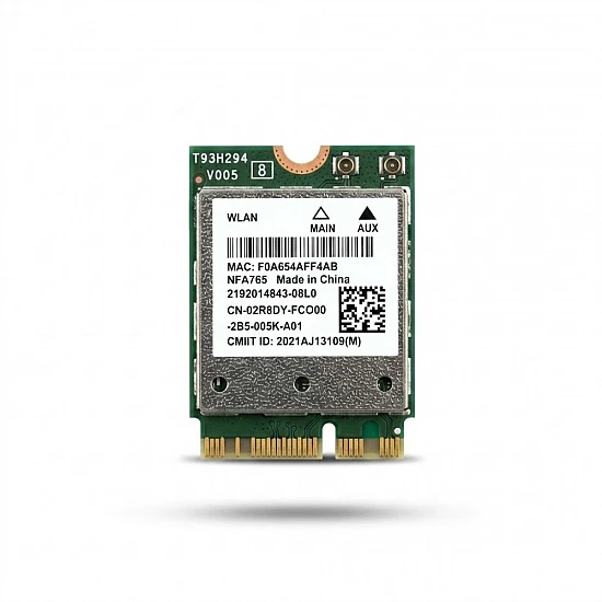 Qualcomm QCNFA765 Wi-Fi 6E & Bluetooth M.2 Network Card