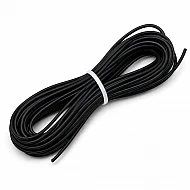 24 AWG UL1569 Hook-Up Wire 1569-T24-07GP Black 1m