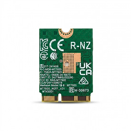 MediaTek MT7920 WiFi 6 M.2 NGFF Network Card