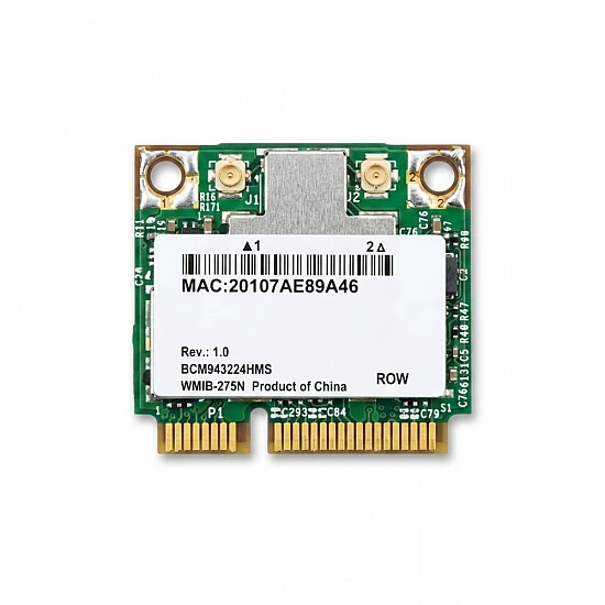 Broadcom BCM943224HMS Dual Band WiFi Half Mini PCIe Card