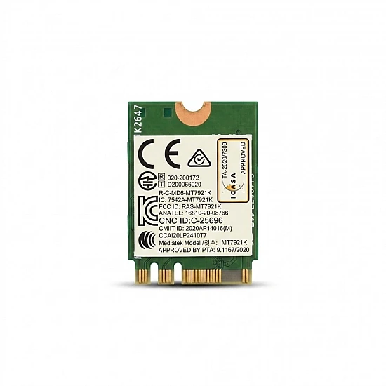 MediaTek MT7921K RZ608 Wi-Fi 6E & Bluetooth 5.2 M.2 Card