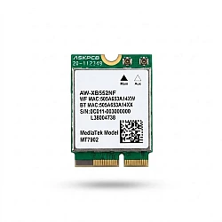MediaTek MT7902 AW-XB552NF Wi-Fi 6E & Bluetooth 5.2 M.2 Card