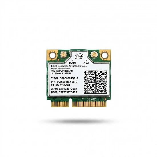 Intel Centrino 6235ANHMW Dual Band Wi-Fi & Bluetooth Mini PCIe Card