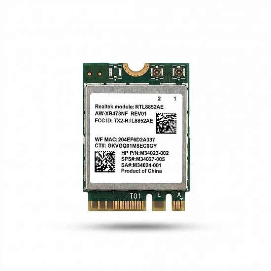 Realtek RTL8852AE AW-XB473NF Wi-Fi 6 & Bluetooth 5.2 M.2 Card