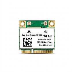 Intel Dual Band Wireless-AC 7265HMW Half Mini PCIe Card