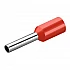 E1008 Insulated Cord Pin End Terminal (1.0mm² / 18 AWG)