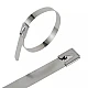 200x4.6mm Uncoated Stainless Steel Ball Lock Cable Tie