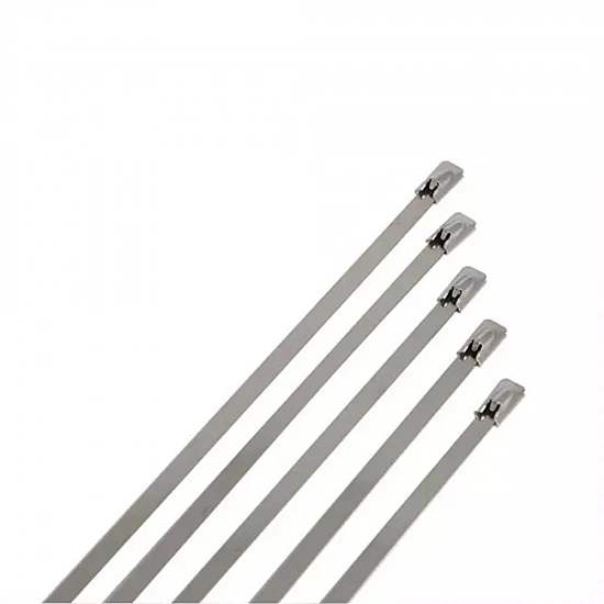 300 x 4.6 mm Ball Lock Stainless Steel Cable Tie