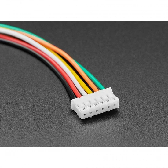 6 Pin 20cm Female Connector with Wire - 2.0mm Pitch