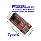 FT232RL Type-C USB to TTL Serial Adapter Module 3.3V/5V