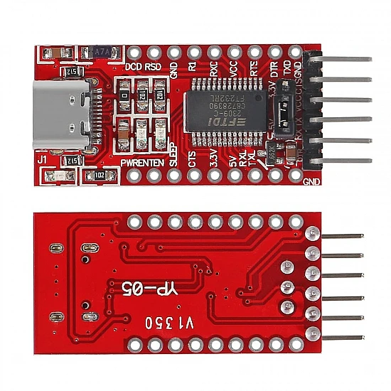 FT232RL Type-C USB to TTL Serial Adapter Module 3.3V/5V