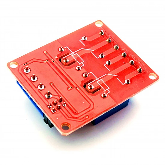 2-Channel 12V Relay Module with Optocoupler Isolation