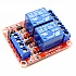 2-Channel 12V Relay Module with Optocoupler Isolation