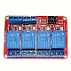 4-Channel 5V Relay Module with Optocoupler Isolation