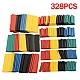 328Pcs Heat Shrink Tubing Insulation Sleeve Kit Multi-Color