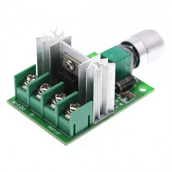 6V-12V 6A High Power PWM DC Motor Speed Controller