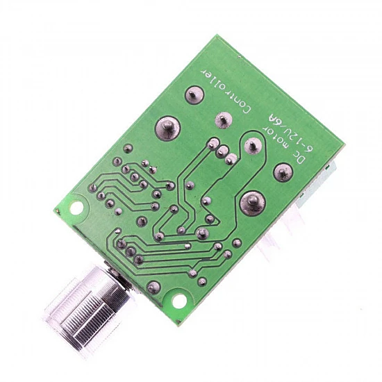 6V-12V 6A High Power PWM DC Motor Speed Controller
