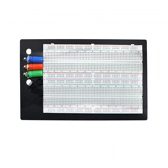 1680 Tie-Point Solderless Breadboard with Metal Base