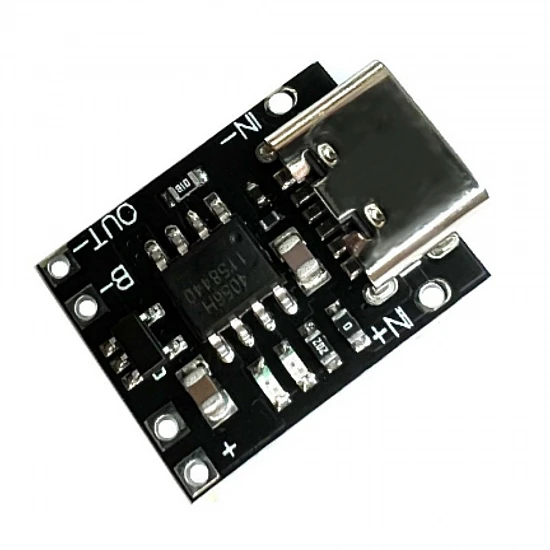 Ultra-Small Type-C 1A Li-ion Battery Charging Module with Protection