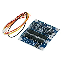 4S 30A 12.8V LiFePO4 Battery Protection Board BMS with Equalization