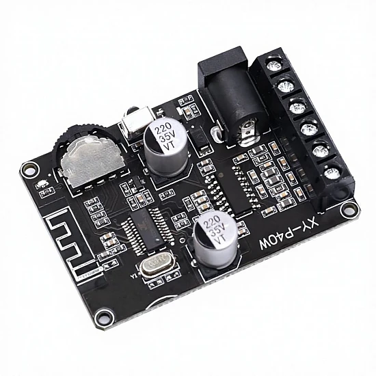 XY-P40W 40W Stereo Bluetooth Digital Audio Amplifier Board 12V-24V