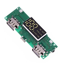 5V 2.1A Dual USB Digital Display Power Bank Module